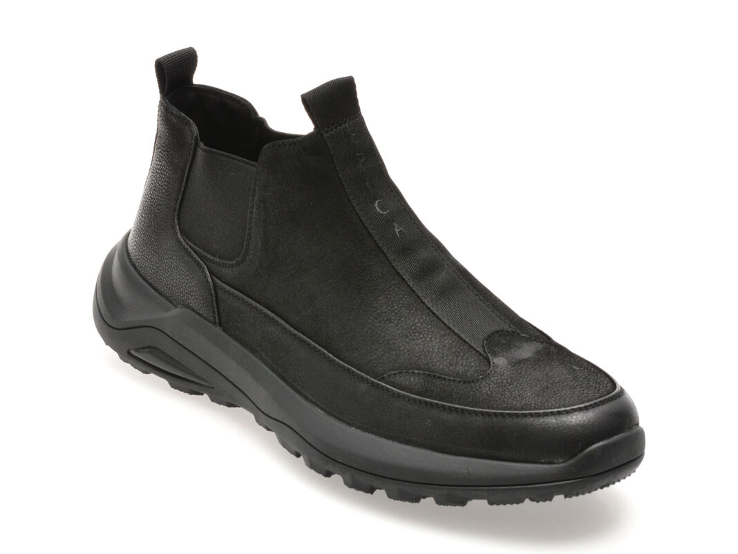 Ghete EPICA negre, 80360, din piele naturala Ghete EPICA negre, 80360, din piele naturala