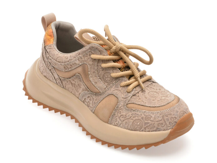 Pantofi sport EPICA gri, 5388, din piele naturala Pantofi sport EPICA gri, 5388, din piele naturala