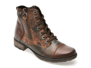 Ghete REMONTE maro, D4382, din piele ecologica Ghete REMONTE maro, D4382, din piele ecologica