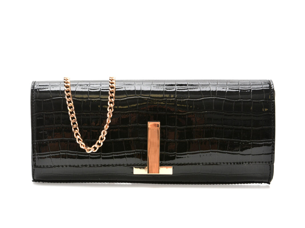 Geanta ALDO neagra, ALORISA 001, din piele ecologica Geanta ALDO neagra, ALORISA 001, din piele ecologica