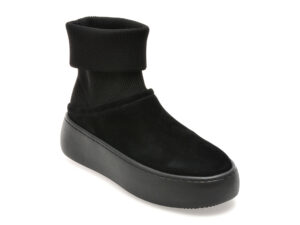 Ghete EPICA negre, 8B303, din piele intoarsa Ghete EPICA negre, 8B303, din piele intoarsa