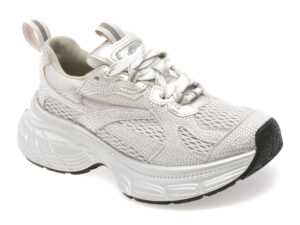 Pantofi sport ALDO argintii, POWERPLAY 040, din material textil Pantofi sport ALDO argintii, POWERPLAY 040, din material textil