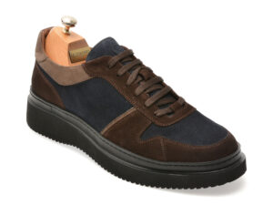 Pantofi sport LE COLONEL maro, 64845, din piele intoarsa Pantofi sport LE COLONEL maro, 64845, din piele intoarsa