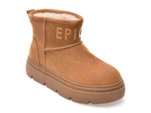 Ghete EPICA maro, 7071, din piele intoarsa Ghete EPICA maro, 7071, din piele intoarsa