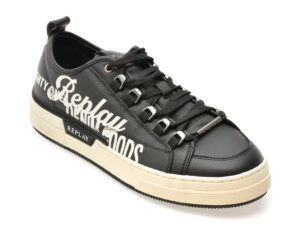 Pantofi sport REPLAY negri, MZ6R12T, din material textil Pantofi sport REPLAY negri, MZ6R12T, din material textil