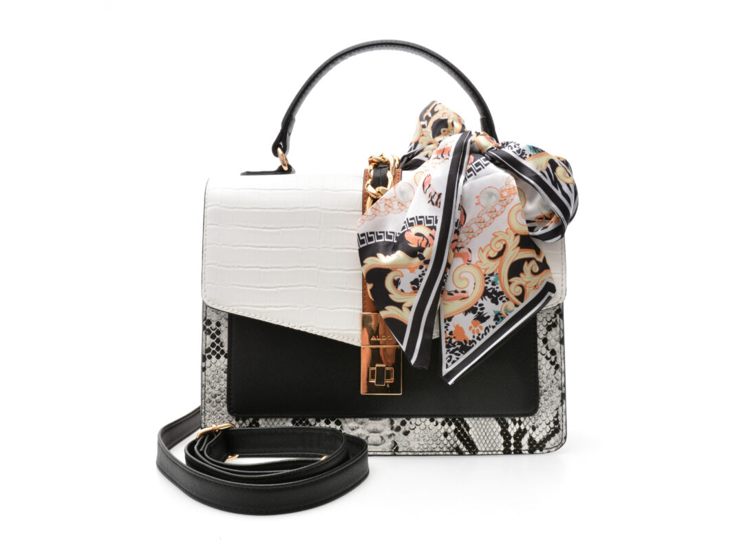 Geanta ALDO alba, CAILLA 115, din piele ecologica Geanta ALDO alba, CAILLA 115, din piele ecologica