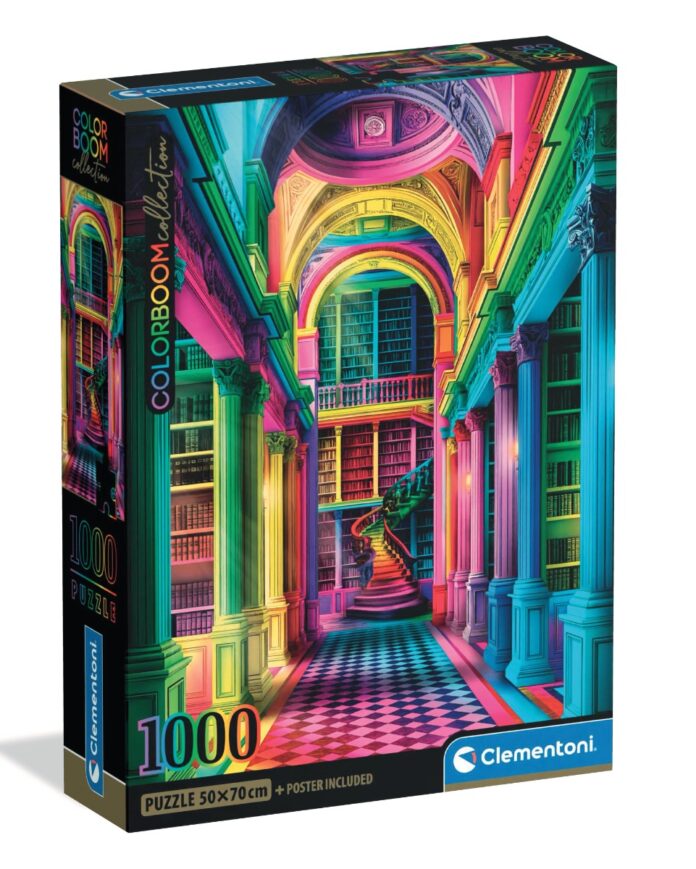 Puzzle Clementoni, Ateneu in culori, 1000 piese Puzzle Clementoni, Ateneu in culori, 1000 piese