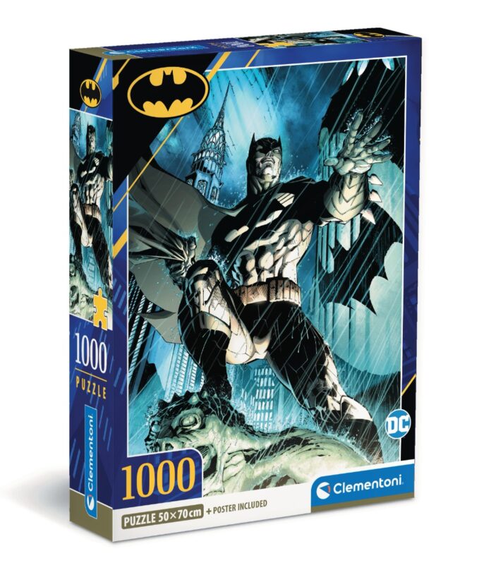 Puzzle Clementoni, Batman, 1000 piese Puzzle Clementoni, Batman, 1000 piese