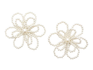 Accesorii pantofi ALDO albe, FLOWERCLIP 102, din pvc Accesorii pantofi ALDO albe, FLOWERCLIP 102, din pvc