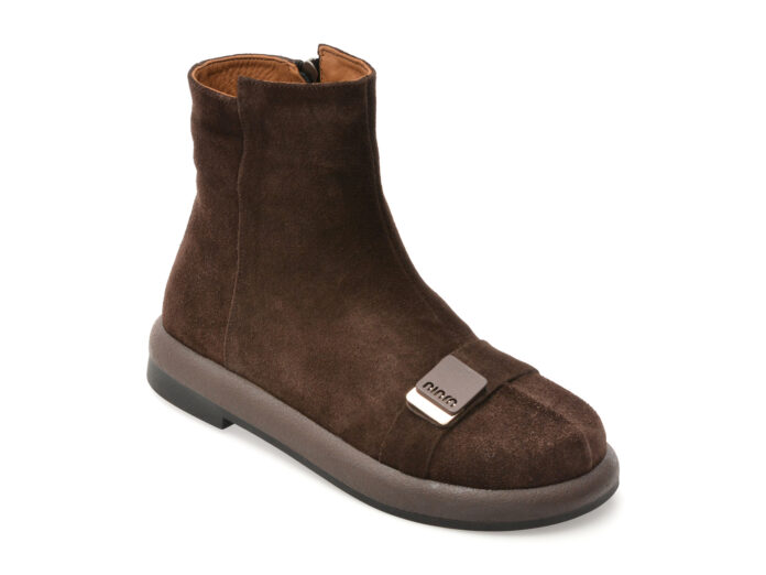 Ghete IMAGE maro, 2541842, din piele intoarsa Ghete IMAGE maro, 2541842, din piele intoarsa