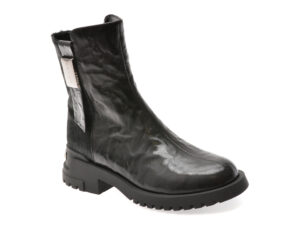 Ghete EPICA negre, RT5735, din piele naturala Ghete EPICA negre, RT5735, din piele naturala