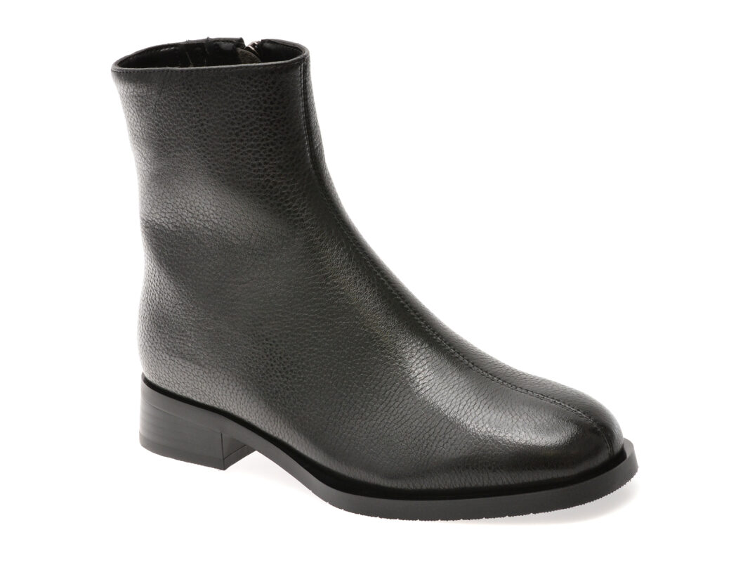 Ghete IMAGE negre, EB883, din piele naturala Ghete IMAGE negre, EB883, din piele naturala