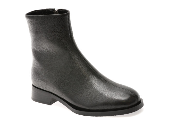 Ghete IMAGE negre, EB883, din piele naturala Ghete IMAGE negre, EB883, din piele naturala