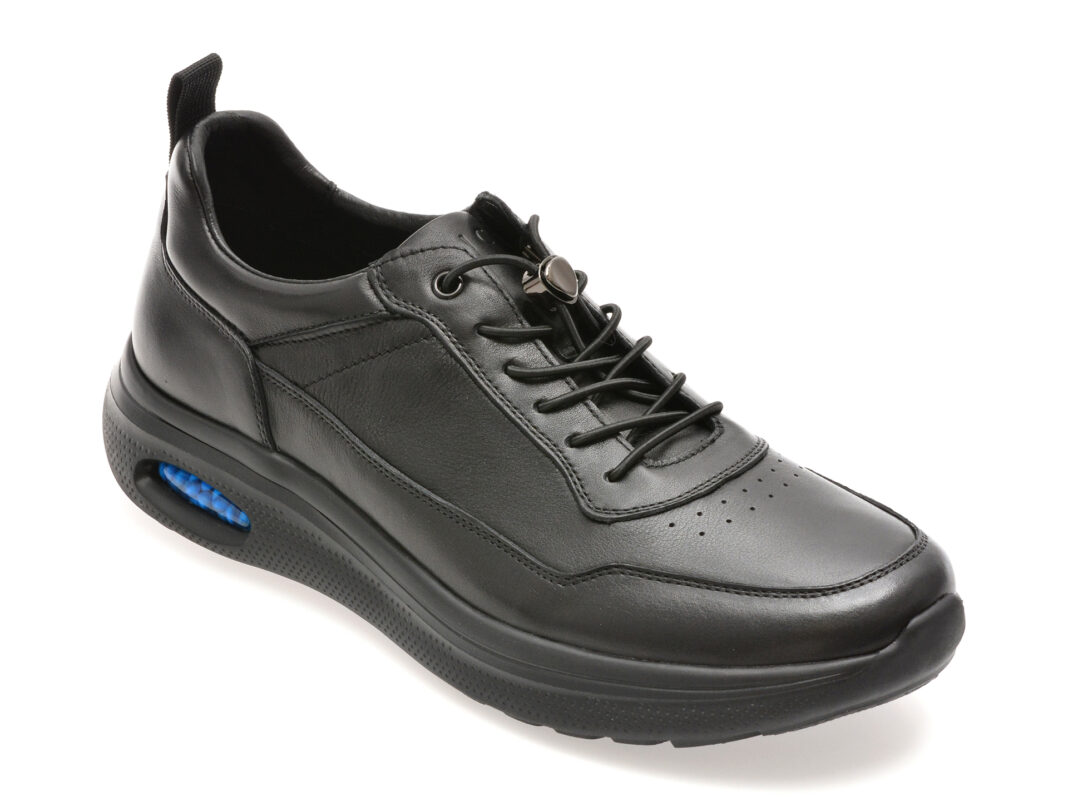 Pantofi sport EPICA negri, RF1013, din piele naturala Pantofi sport EPICA negri, RF1013, din piele naturala