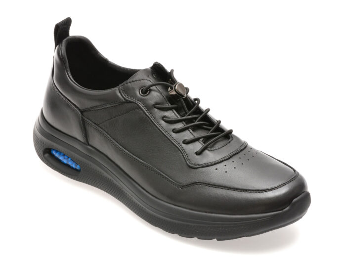 Pantofi sport EPICA negri, RF1013, din piele naturala Pantofi sport EPICA negri, RF1013, din piele naturala