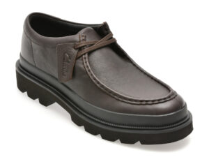 Mocasini CLARKS maro, BADELL SEAM, din piele naturala Mocasini CLARKS maro, BADELL SEAM, din piele naturala