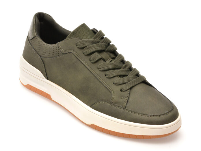 Pantofi sport ALDO verzi, ZAIDEN 342, din piele ecologica Pantofi sport ALDO verzi, ZAIDEN 342, din piele ecologica