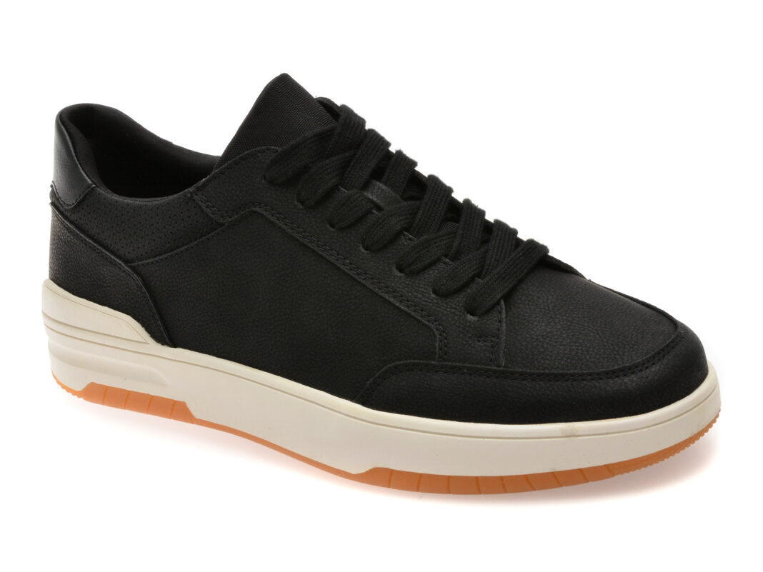 Pantofi sport ALDO negri, ZAIDEN 001, din piele ecologica Pantofi sport ALDO negri, ZAIDEN 001, din piele ecologica