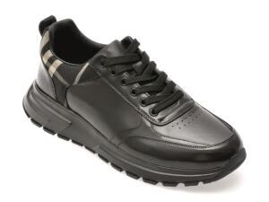 Pantofi sport EPICA negri, 6067, din piele naturala Pantofi sport EPICA negri, 6067, din piele naturala