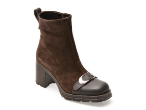 Ghete EPICA maro, 1918638, din piele intoarsa Ghete EPICA maro, 1918638, din piele intoarsa