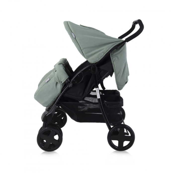 Carucior pentru gemeni Lorelli Twin, 0-30 kg, 0-3 ani (Gri) Carucior pentru gemeni Lorelli Twin, 0-30 kg, 0-3 ani (Gri)