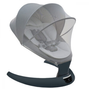 Leagan electric multifunctional pentru bebelusi AppeKids I-Size (Gri) Leagan electric multifunctional pentru bebelusi AppeKids I-Size (Gri)