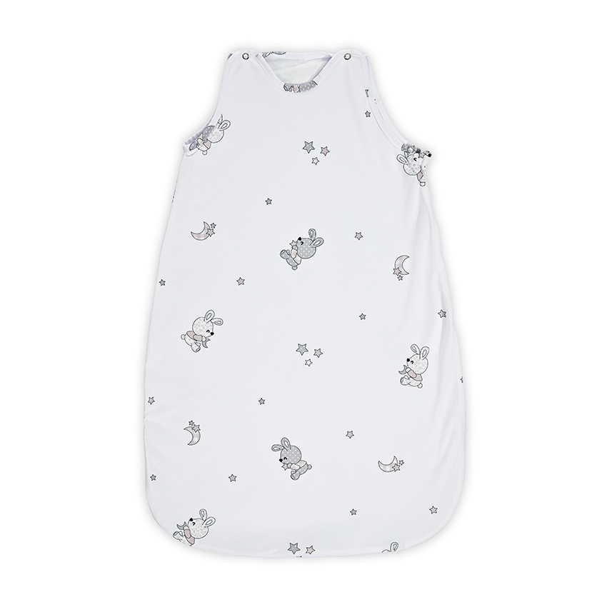 Perna multifunctionala Lorelli Little Rabbits Grey, bumbac ranforce, 190 cm Perna multifunctionala Lorelli Little Rabbits Grey, bumbac ranforce, 190 cm