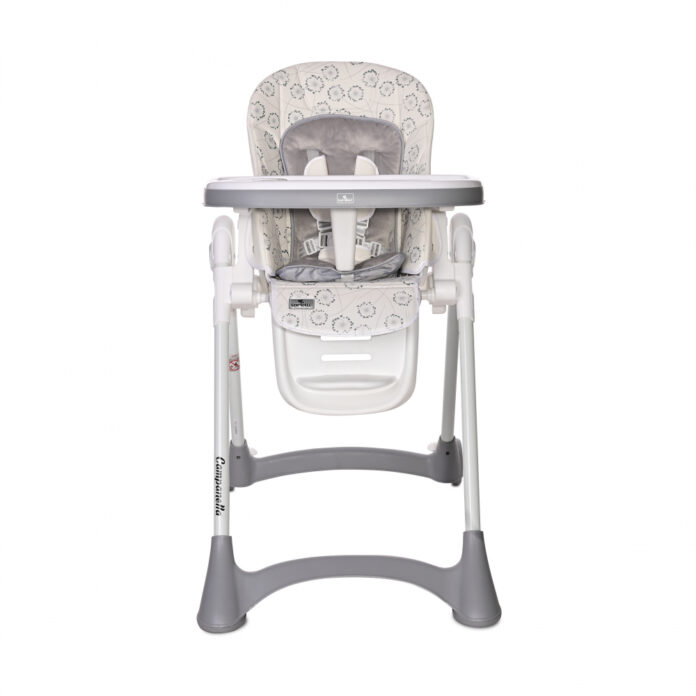 Scaun de masa Lorelli Campanella White Fluff, greutate maxima suportata15 Kg Scaun de masa Lorelli Campanella White Fluff, greutate maxima suportata15 Kg
