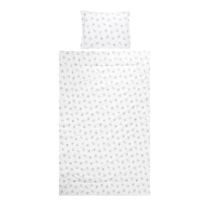 Set lenjerie pat 3 piese Lorelli Cosy Abstract Leaves Grey Beige, bumbac Set lenjerie pat 3 piese Lorelli Cosy Abstract Leaves Grey Beige, bumbac