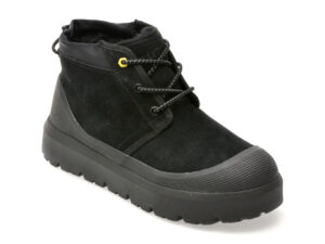 Ghete UGG negre, NEUMEL WEATHER HYBRID, din piele intoarsa Ghete UGG negre, NEUMEL WEATHER HYBRID, din piele intoarsa