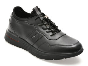 Pantofi sport OTTER negri, LT15, din piele naturala Pantofi sport OTTER negri, LT15, din piele naturala