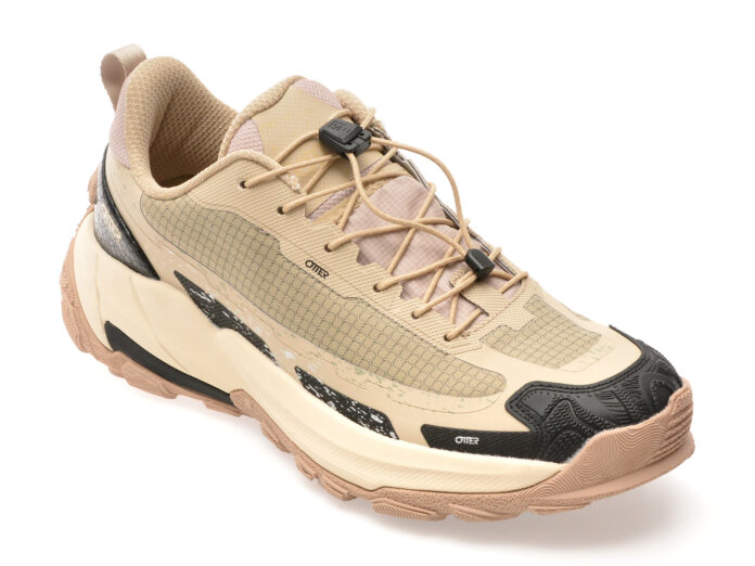 Pantofi sport OTTER bej, 899, din material textil Pantofi sport OTTER bej, 899, din material textil
