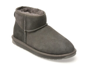 Ghete EMU gri, STINGER MICRO, din piele intoarsa Ghete EMU gri, STINGER MICRO, din piele intoarsa