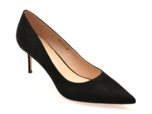 Pantofi eleganti EPICA PREMIUM negri, 2591, din piele intoarsa Pantofi eleganti EPICA PREMIUM negri, 2591, din piele intoarsa