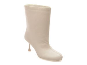 Botine elegante EPICA PREMIUM bej, B004, din piele naturala Botine elegante EPICA PREMIUM bej, B004, din piele naturala