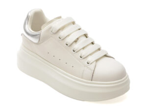 Pantofi sport EPICA albi, 70622, din piele naturala Pantofi sport EPICA albi, 70622, din piele naturala