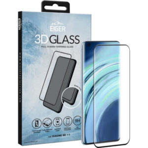 Folie Protectie Sticla Temperata Eiger 3D Case Friendly EGSP00700 pentru Xiaomi Mi 11 (Transparent/Negru) Folie Protectie Sticla Temperata Eiger 3D Case Friendly EGSP00700 pentru Xiaomi Mi 11 (Transparent/Negru)