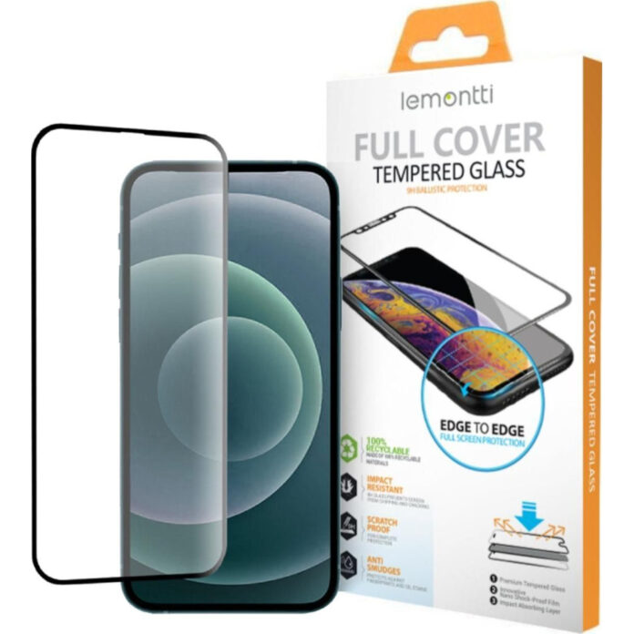 Folie Lemontti Sticla Full Fit compatibila cu Xiaomi Redmi Note 11 Pro PLus, Black, 1 fata, 9H, 0.33mm Folie Lemontti Sticla Full Fit compatibila cu Xiaomi Redmi Note 11 Pro PLus, Black, 1 fata, 9H, 0.33mm