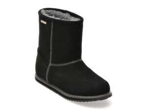 Ghete EMU negre, BRUMBY LO TEENS 2.0, din piele intoarsa Ghete EMU negre, BRUMBY LO TEENS 2.0, din piele intoarsa