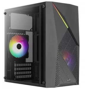Carcasa Aerocool Raider Mini, Fara sursa, Mini Tower (Negru) Carcasa Aerocool Raider Mini, Fara sursa, Mini Tower (Negru)