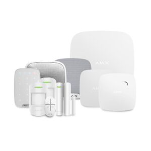 Sistem de alarma wireless Ajax Full Security, 12 m, 15 taste, 88 grade, pet immunity, 868 MHz, 4 butoane, buton de panica, 105 / 113 dB, fotoelectric, termocuplu Sistem de alarma wireless Ajax Full Security, 12 m, 15 taste, 88 grade, pet immunity, 868 MHz, 4 butoane, buton de panica, 105 / 113 dB, fotoelectric, termocuplu