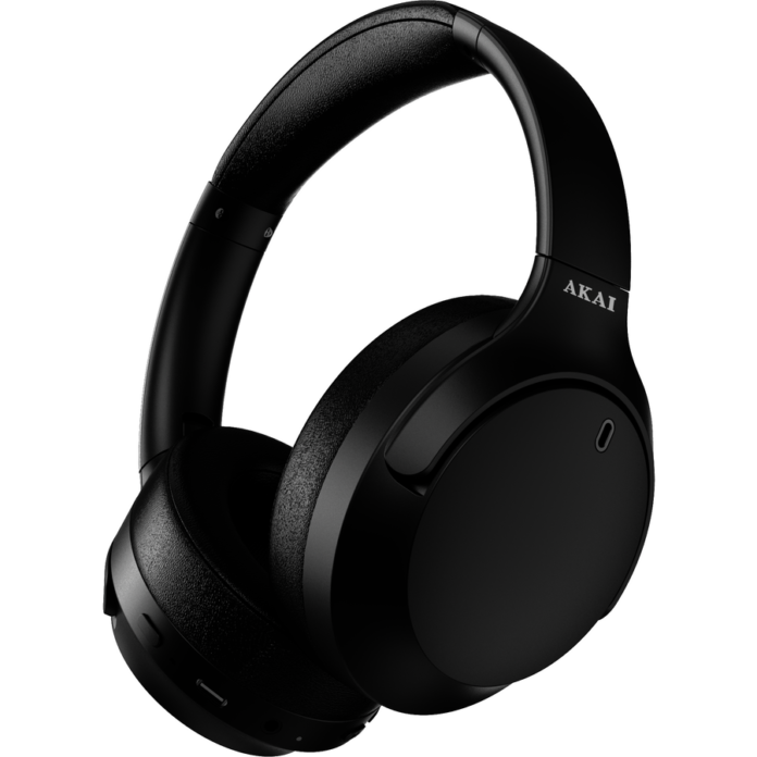 Casti cu microfon Akai BTH-P200ANC, Bluetooth (Negru) Casti cu microfon Akai BTH-P200ANC, Bluetooth (Negru)