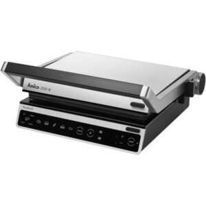 Gratar electric Amica GK 5011 ProfiGrill, 2000 W (Argintiu/Negru) Gratar electric Amica GK 5011 ProfiGrill, 2000 W (Argintiu/Negru)