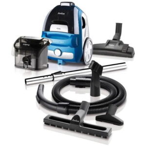 Aspirator fara sac Amica Bagio Eco VM 304, 900 W, 1.5 L (Negru/Albastru) Aspirator fara sac Amica Bagio Eco VM 304, 900 W, 1.5 L (Negru/Albastru)
