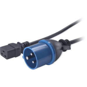 Power Cord, C19 to CEE/7 Schuko, 2.5m Power Cord, C19 to CEE/7 Schuko, 2.5m