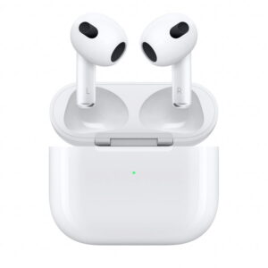 Casti True Wireless Apple AirPods 4, Bluetooth 5.3, Autonomie 4.5 - 30 ore, Asistent vocal (Alb) Casti True Wireless Apple AirPods 4, Bluetooth 5.3, Autonomie 4.5 - 30 ore, Asistent vocal (Alb)