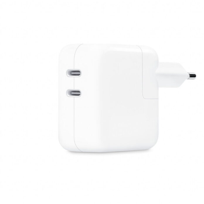 Incarcator laptop Apple MW2K3ZM/A, 35W, Dual USB-C (Alb) Incarcator laptop Apple MW2K3ZM/A, 35W, Dual USB-C (Alb)