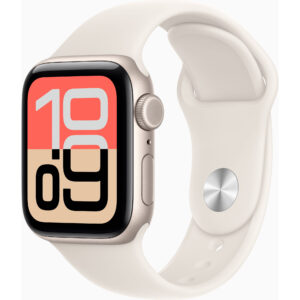 Smartwatch Apple Watch SE 3 (2025), GPS + Cellular, 40mm, Ecran Retina LTPO OLED, Chip S10 cu Procesor Dual-Core, 64GB Flash, Wi-Fi, Bluetooth, Curea Sport Band S/M (Auriu) Smartwatch Apple Watch SE 3 (2025), GPS + Cellular, 40mm, Ecran Retina LTPO OLED, Chip S10 cu Procesor Dual-Core, 64GB Flash, Wi-Fi, Bluetooth, Curea Sport Band S/M (Auriu)