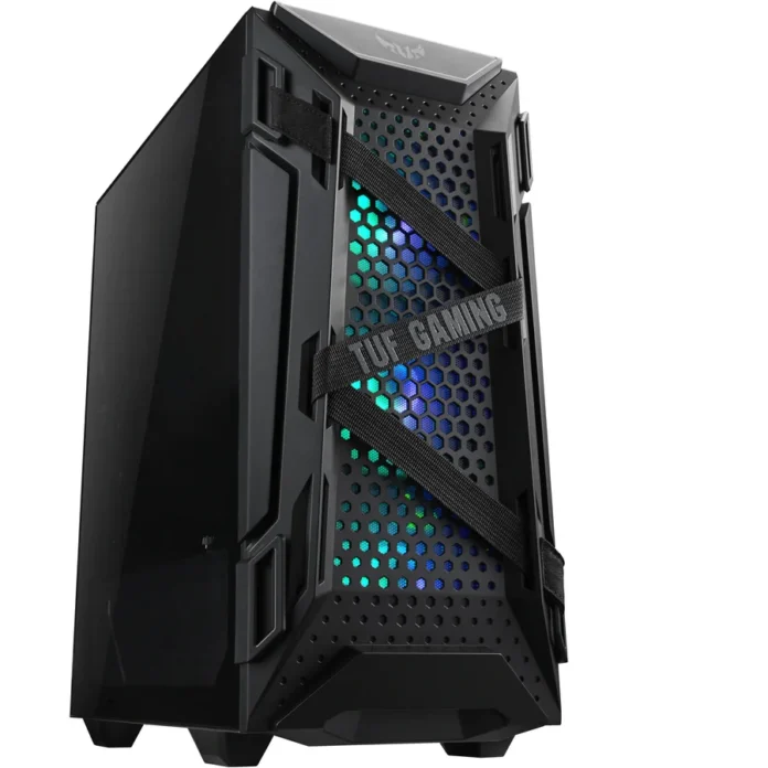 Carcasa ASUS Prime AP303 Mesh, Fara sursa, Middle Tower, Alb Carcasa ASUS Prime AP303 Mesh, Fara sursa, Middle Tower, Alb