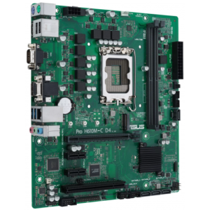 Placa de baza ASUS PRO H610M-C-CSM, mATX, Socket LGA 1700, DDR5 Placa de baza ASUS PRO H610M-C-CSM, mATX, Socket LGA 1700, DDR5